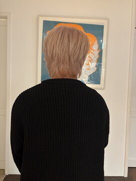 サラ 天神大名店(SARA) 【ホワイトベージュ】ハイトーン／メンズ