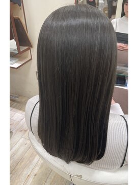 ロング マット 艶髪 艶カラー