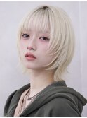 韓国ヘア/海外風レイヤー/レイヤーカット/ミディアム/髪質改善