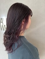 エーバイフー 江坂店(A BY WHO)&nbsp;A BY WHO江坂/韓国巻きインナーカラー/透明感カラー/秋冬カラー