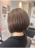 丸みショートボブ