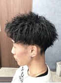 短髪×ツイストスパイラル