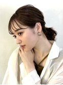 結んでも可愛い/顔周りカット/垢抜けカット/似合わせカット/