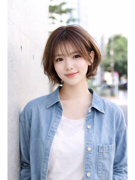 ワゴンバイアフロート(Wagon by afloat) ショートボブ髪型20代30代40代50代前髪あり前髪なし面長丸顔池袋