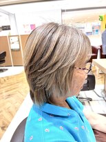 ユニックス イオンモール川口前川店(UNIX) 【ボブに飽きたら】ショートウルフレイヤー #40代髪型
