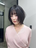 ゴートゥデイ 福岡大名Bellus店(GO TODAY) ボブウルフ/ウルフボブ/レイヤーボブ/ハッシュカット
