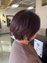 ヘアーララプラス(HAIR lala＋)&nbsp;【HAIR lala +】#ショート　#イルミナカラー　#髪質改善