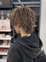 ulu. Men's Hair Salon サーフカール/ウルフパーマ/メンズハイライト/ミニウルフ