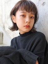 La fith hair link 瓢箪山店【ラフィス ヘアー リンク】【8月29日OPEN（予定）】&nbsp;【La fith】オン眉ボブ×くびれヘア