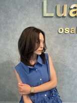 ルアナオオサカ(Luana osaka)&nbsp;ミディアムレイヤースタイル