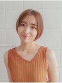丸みボブ