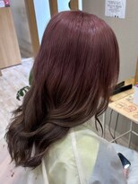 ジプソ(Gypso Hair salon)&nbsp;(そうや)　ピンクグラデーション