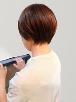 ベルバイグロー(belle by grow)&nbsp;大人ショート 白髪ぼかし 髪質改善カラー 丸みショート