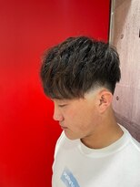 ヘアー ラボ エムツー(hair lab m2)&nbsp;テーパーフェード×メンズショート