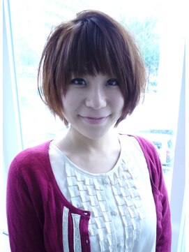 パピヨンロゼ(Papillon Rose) キュート★こなれボブ