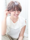 スタイリング簡単!愛されショートボブ