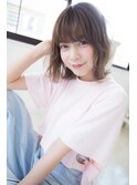アンジュヘアー 大人かわいい無造作ボブ