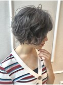 REVIVE マッシュショート　ネイビーカラー