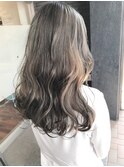 O-tete アッシュグレージュ系カラーブリーチ透明感