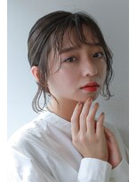 ヘアーアンドアート ルミナ(HAIR&ART LUMINA)&nbsp;後れ毛揺らぐシースルーバング【sasaki】