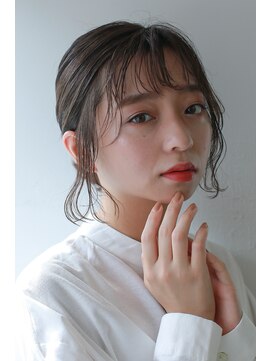 ヘアーアンドアート ルミナ(HAIR&ART LUMINA) 後れ毛揺らぐシースルーバング【sasaki】