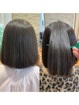 ルッカランス 王子店(Lucca Lance) 【4月】縮毛矯正　ボブ　瀬谷凌