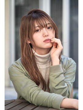 ヒース 姪浜(Heath) 【Heath】マロンベージュ エアストレート 大人かわいい