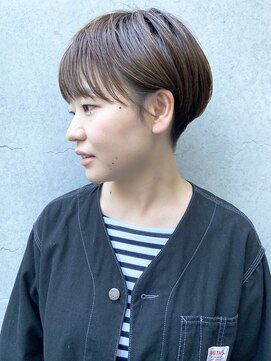 モリオフロムロンドン 松戸店(Morio from London) 【松戸　ムラマツ】前髪あり　マッシュショート　ツーブロ