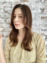フォルテ 横浜店(FORTE)&nbsp;モテ髪ヘアカタログ、外ハネボブ、ペールベージュ、髪質改善