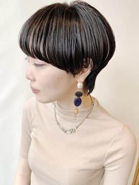 モリオ フロム ロンドン 成増店 【morio成増/ムラマツ】大人かわいいマッシュショート黒髪