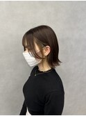 外ハネボブ×韓国顔まわりカット