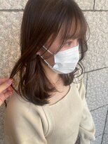 ライズ バイ レボ(RISE by REVO) 大人かわいい/レイヤーロング/グレーベージュ/前髪パーマ/我孫子