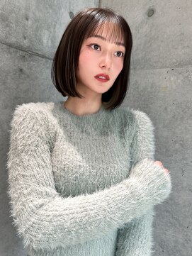 ロンド ジュルード 名古屋(Lond jeloud) ミディアム 前髪カット オージュア 前髪カット学割U24 53