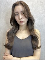 プアメリア 名古屋(Puamelia)&nbsp;トリートメント ブリーチなしダブルカラー 前髪縮毛矯正