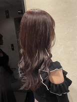 六本木美容室 西麻布店&nbsp;ブリーチ無し◎ピンクパープルカラー