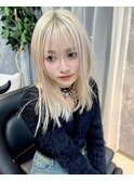 ホワイトブロンド× レイヤー