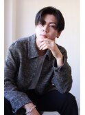 MEN’S HARE アッシュブラックカルマパーマ