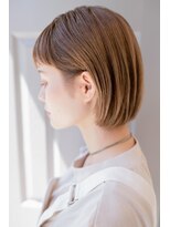 ヘアーズ ベリー 下大利店(hairs BERRY) ★大人ショートボブ丸みショートカットマッシュショート前髪あり