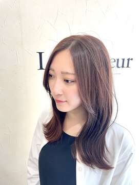 コンフィー(comfy) 『SHOKI』　オレンジベージュ　髪質改善カラー