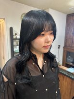 ゼン(ZEEN)&nbsp;ブリーチなし　ブルーブラックカラー