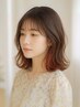 人気NO１,カット+インナーカラー（ブリーチONカラー）+トリ￥15400→￥13500