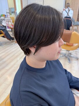 モリオ フロム ロンドン 成増店 【morio成増/児玉】暗髪ショートボブ