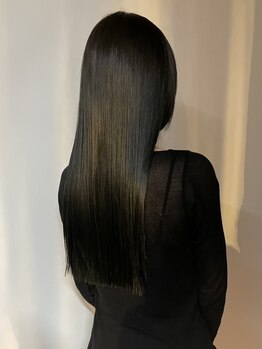 スイウ(suiu)の写真/薬剤にこだわりのある"suiu"ならではの縮毛矯正◇お客様の髪質に合わせてフレキシブルに変えられます＊