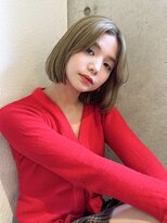 ルービック 高槻(Rubik's)&nbsp;【ナチュラルハイトーン×切りっぱなしボブ】