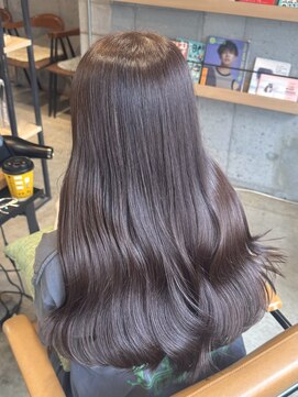 ラボヌールヘアーパルフェ 大宮西口店(La Bonheur hair parfait) 艶髪◎モーヴブラウン