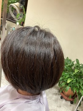 プレジール PLAISIR おとなショートボブ髪質改善トリートメント水素トリートメント