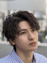 フィフス 大分(fifth)&nbsp;大分ナチュラル刈り上げセンターパートツイストスパイラルパーマ