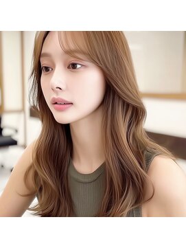 モンド ヘアクリエーション 西田店(monde hair creation) 【monde】ゆるふわ×マロンブラウン×ヨシンモリ×髪質改善