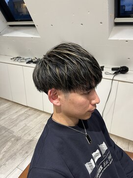 ルーツ(ROOTS) メンズハイライトカラー