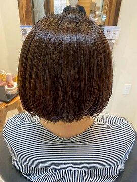 ヘアリゾート粋 トゥジュ 池袋東口店(tujuh) ショート/ボブ/レイヤーカット/ナチュラルブラウン